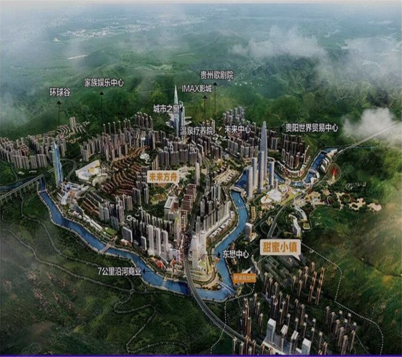 沿河楼盘:城市中的一抹灵动水色